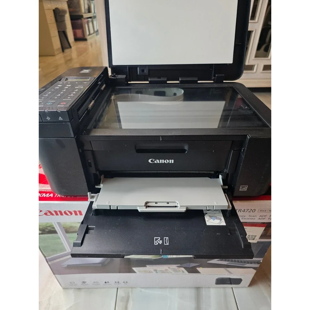 Canon PIXMA TR4720 Wireless All-in-One Inkjet Printer Black Print Copy Scan Fax